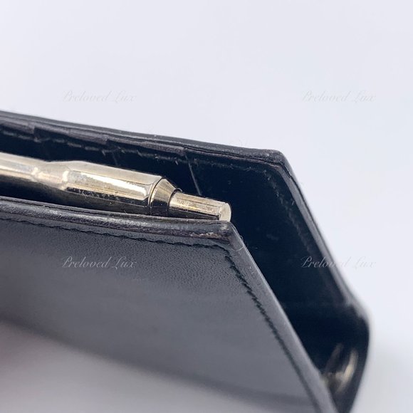Authentic GUCCI Black 6-ring Agenda Planner - Picture 10 of 15